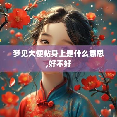 梦见大便粘身上是什么意思,好不好