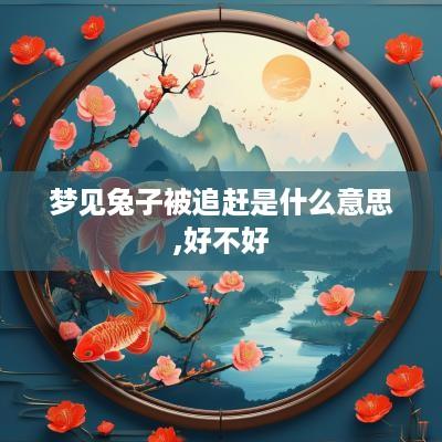 梦见兔子被追赶是什么意思,好不好