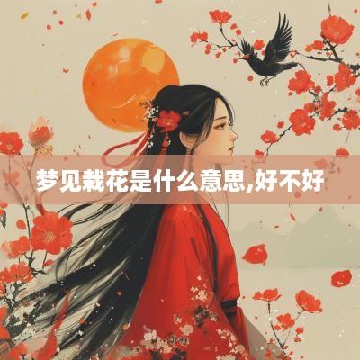 梦见栽花是什么意思,好不好