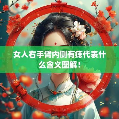 女人右手臂内侧有痣代表什么含义图解！