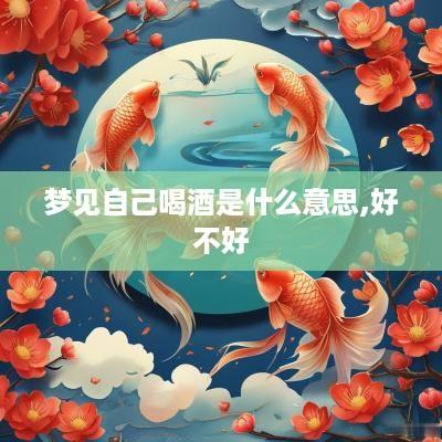 梦见自己喝酒是什么意思,好不好