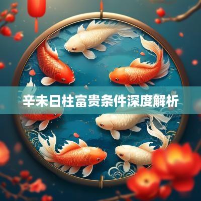 辛未日柱富贵条件深度解析
