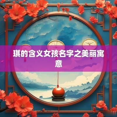 琪的含义女孩名字之美丽寓意