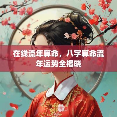 在线流年算命，八字算命流年运势全揭晓