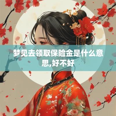 梦见去领取保险金是什么意思,好不好