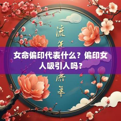 女命偏印代表什么？偏印女人吸引人吗？