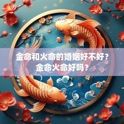 金命和火命的婚姻好不好？金命火命好吗？