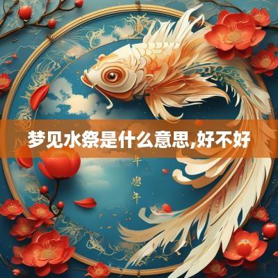 梦见水祭是什么意思,好不好