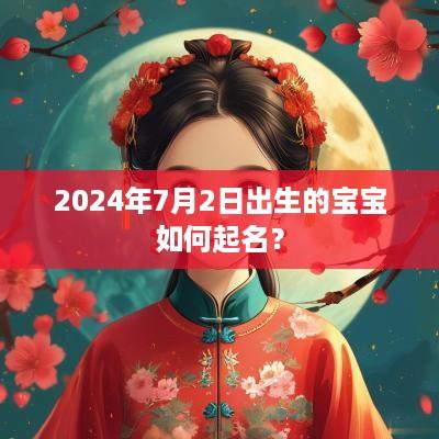 2025年7月2日出生的宝宝如何起名？