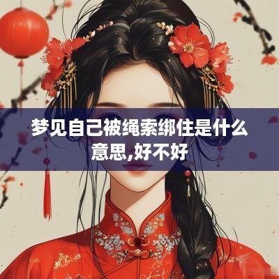 梦见自己被绳索绑住是什么意思,好不好