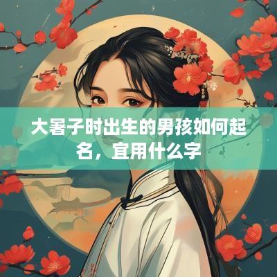 大暑子时出生的男孩如何起名，宜用什么字