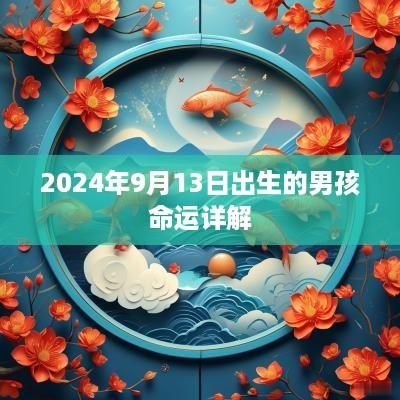 2025年9月13日出生的男孩命运详解