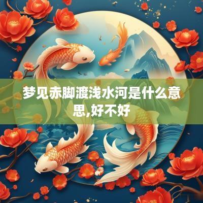 梦见赤脚渡浅水河是什么意思,好不好