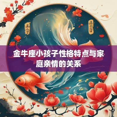 金牛座小孩子性格特点与家庭亲情的关系