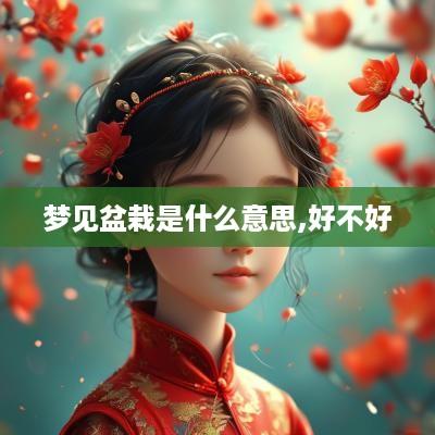 梦见盆栽是什么意思,好不好