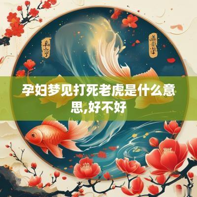孕妇梦见打死老虎是什么意思,好不好