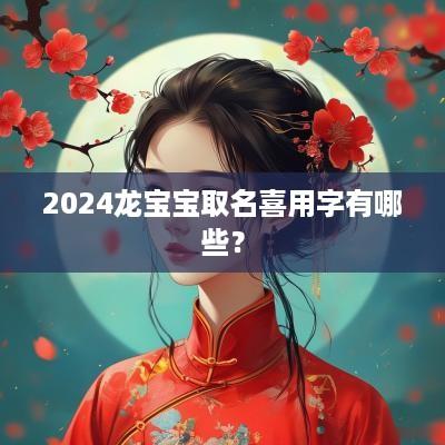 2025龙宝宝取名喜用字有哪些？