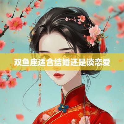 双鱼座适合结婚还是谈恋爱 双鱼座适合结婚还是谈恋爱
