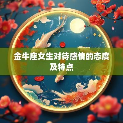 金牛座女生对待感情的态度及特点