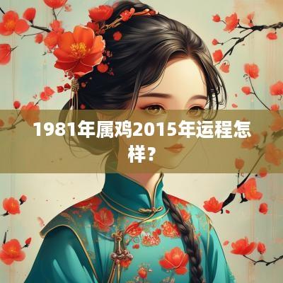 1981年属鸡2015年运程怎样? 1981年属鸡2015年运程怎样?