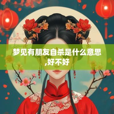 梦见有朋友自杀是什么意思,好不好