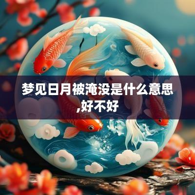 梦见日月被淹没是什么意思,好不好