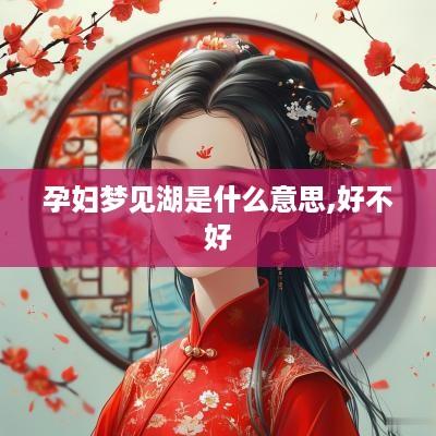 孕妇梦见湖是什么意思,好不好