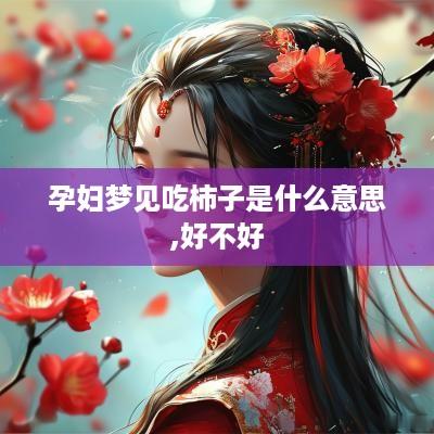 孕妇梦见吃柿子是什么意思,好不好
