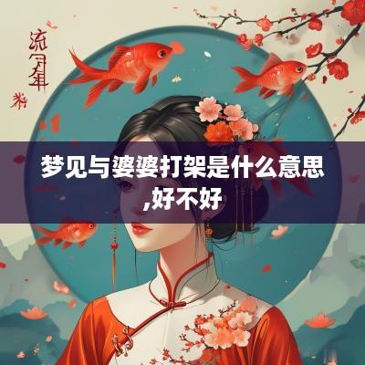 梦见与婆婆打架是什么意思,好不好