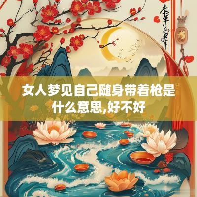 女人梦见自己随身带着枪是什么意思,好不好