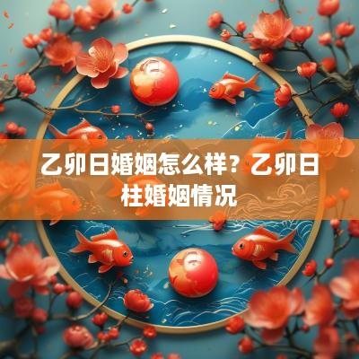 乙卯日婚姻怎么样？乙卯日柱婚姻情况