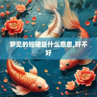 梦见的短裙是什么意思,好不好