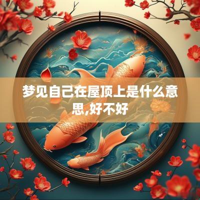 梦见自己在屋顶上是什么意思,好不好
