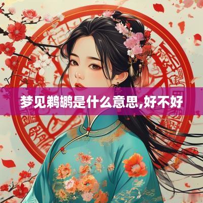 梦见鹈鹕是什么意思,好不好