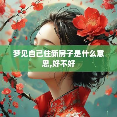 梦见自己住新房子是什么意思,好不好