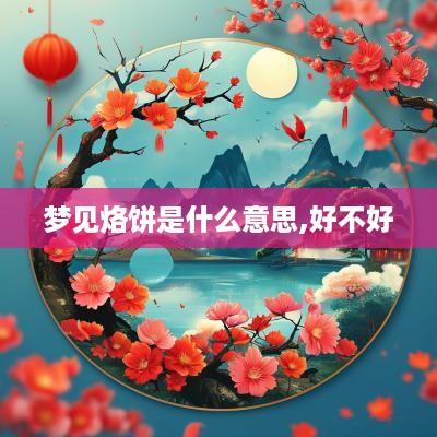梦见烙饼是什么意思,好不好