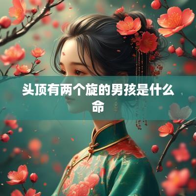 头顶有两个旋的男孩是什么命