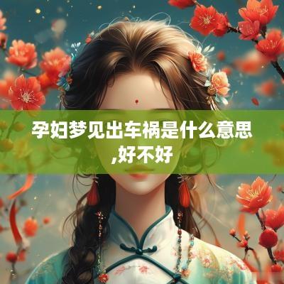孕妇梦见出车祸是什么意思,好不好