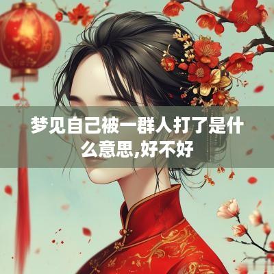 梦见自己被一群人打了是什么意思,好不好