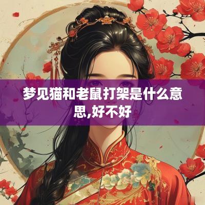 梦见猫和老鼠打架是什么意思,好不好