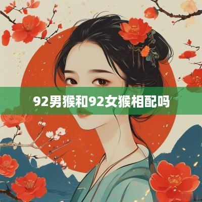 92男猴和92女猴相配吗