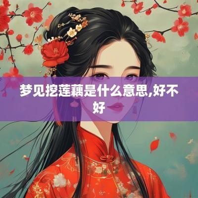 梦见挖莲藕是什么意思,好不好