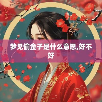 梦见偷金子是什么意思,好不好