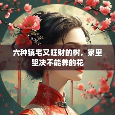 六种镇宅又旺财的树，家里坚决不能养的花