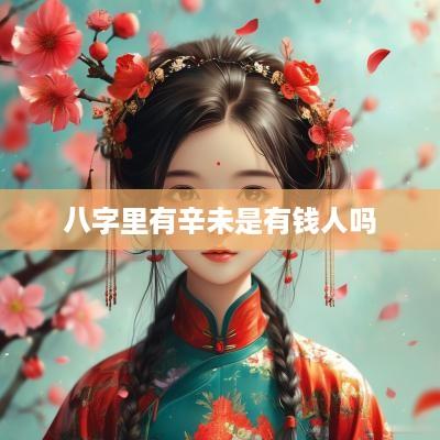 八字里有辛未是有钱人吗