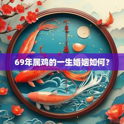 69年属鸡的一生婚姻如何？