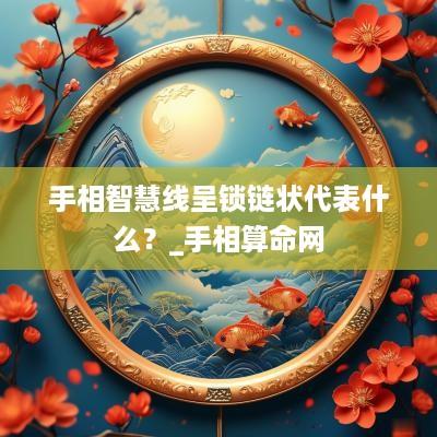 手相智慧线呈锁链状代表什么？_手相算命网