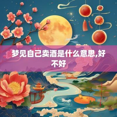 梦见自己卖酒是什么意思,好不好