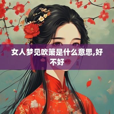 女人梦见吹箫是什么意思,好不好