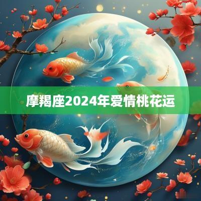 摩羯座2025年爱情桃花运